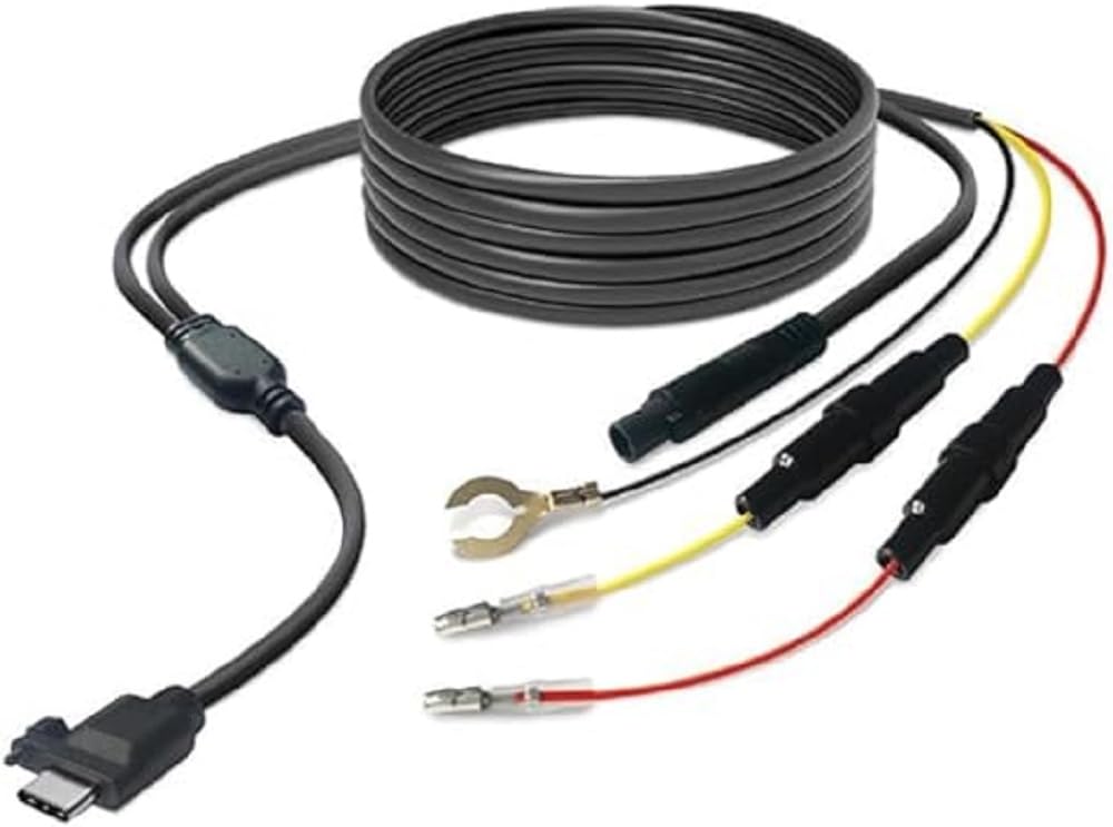 Aura HD3, HaloProHWK12V, Dash Cam Hard Wiring Kit, by Road Angel, Designed for Halo Pro and Aura HD3 Only.Works on All Vehicles, Parking Mode, Power Protection and Easy Installation, 3M Cable, Black