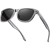 Dollger Polarized Sunglasses for Men Women Retro Classic UV400 Protection Sunglasses