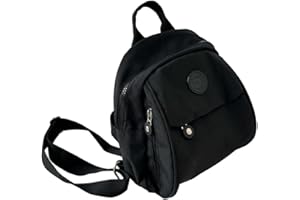 GGOOB Small Backpack Purse for Women Womens Backpack Purse for Women Mini Backpack Purse Aesthetic Purse (Black)
