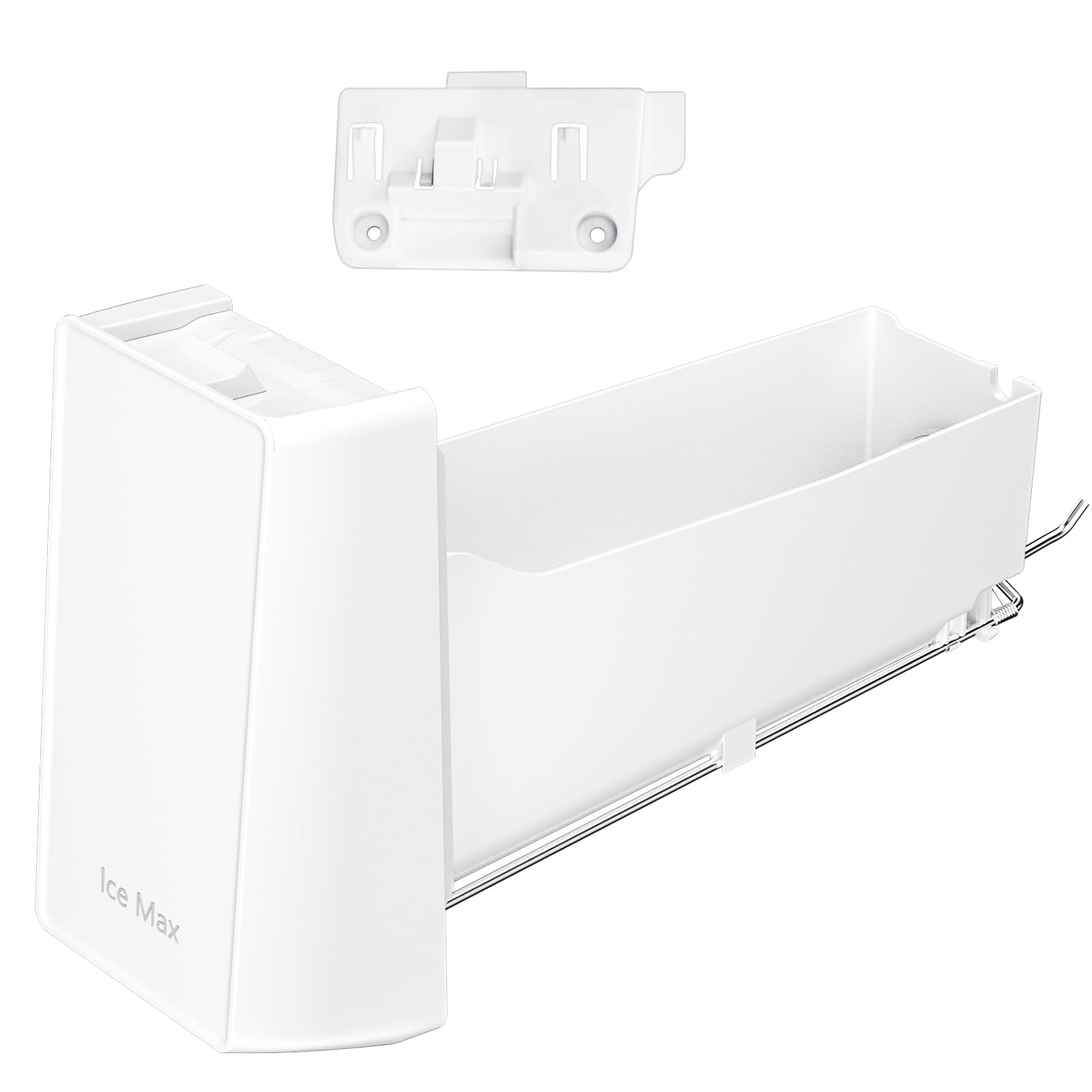 Photo 1 of Upgraded DA97-20156A Refrigerator Ice Maker Replacement for Samsung Ice Bucket w/Latch Plate DA97-20156B Assy Tray Ice Bin Part Fit RF28HMEDBSR, RF28R6201SR, RF28R7201SR, RF28R7351SG Ice Container