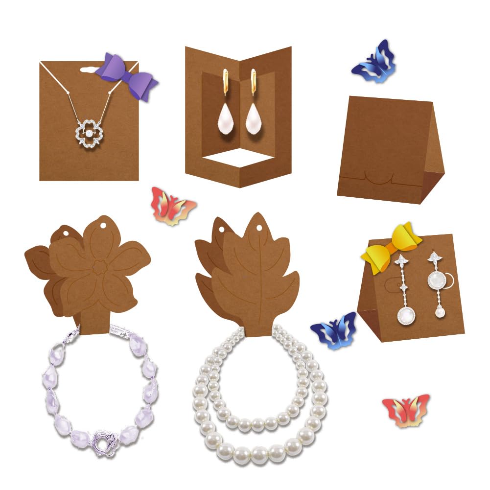 DELORIGIN 3D Jewelry Display Stand Cutting Dies Embossing Template Carbon Steel Cutting Stencils Earring Necklace Background Card Die Cuts for display DIY Craft Bracelets Keychains