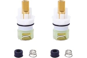 RP25513 Faucet Cartridges for Delta Faucet Replacement Repair Part with RP4993 Seat and Spring (2 Pack)
