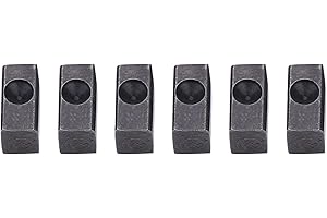 VGEBY 6 PCS Insert Blocks, Electric Guitar Tremolo Bridge Saddle Pro String Lock Insert Blocks for Electric Guitar Bridge Saddle Floyd Rose Block Floyd Rose Saddle Blocks