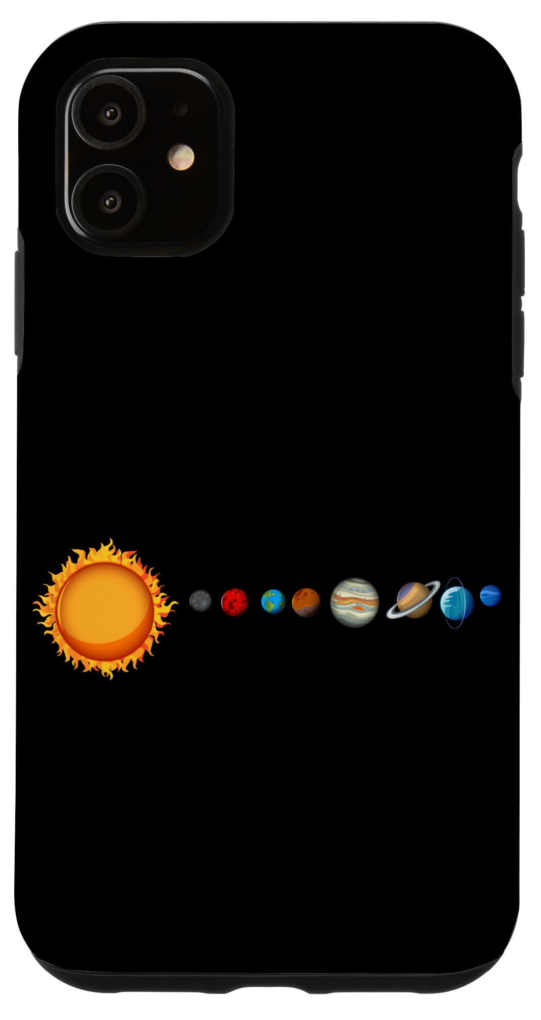 iPhone 11 Solar System Planets In Order Case