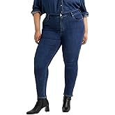 Jack David Womens Plus Size Denim Skinny Jeans Destroy Stretch Ripped Distressed Pants