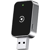 Wireless CarPlay Adapter for iPhone, Convert Wired to Wireless,Plug & Play Dongle with USB A/C,5GHz WiFi Auto-Connect for Cars with Factory Wired CarPlay,Low Latency & Stable