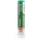 OLLOIS Vegan Arnica Montana 200CK Organic Lactose-Free Homeopathic Medicine, 80 Pellets