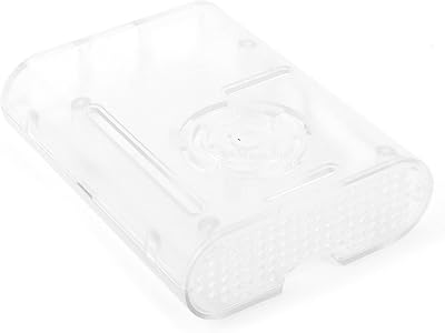 Qinlorgo Raspberry Pi Case Transparent Protective Shell Easy Use Single Board