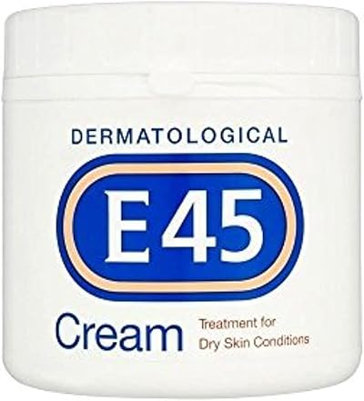 E45 Dermatological Cream 350g Dry Skin Pack of 2 by E45