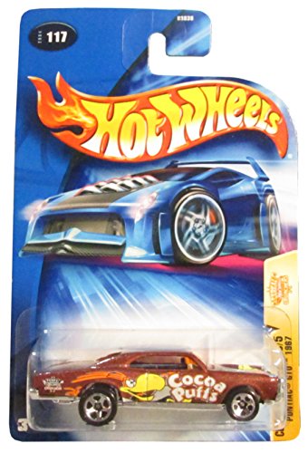 Hot Wheels 2004 Cereal Crunchers 5/5 Pontiac GTO 1967 117 BROWN Cocoa Puffs 1:64 Scale