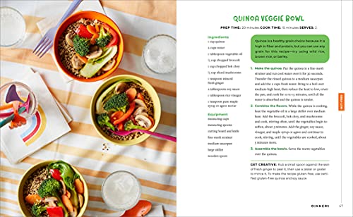 The Vegetarian Cookbook for Kids: Easy, Skill-Building Recipes for