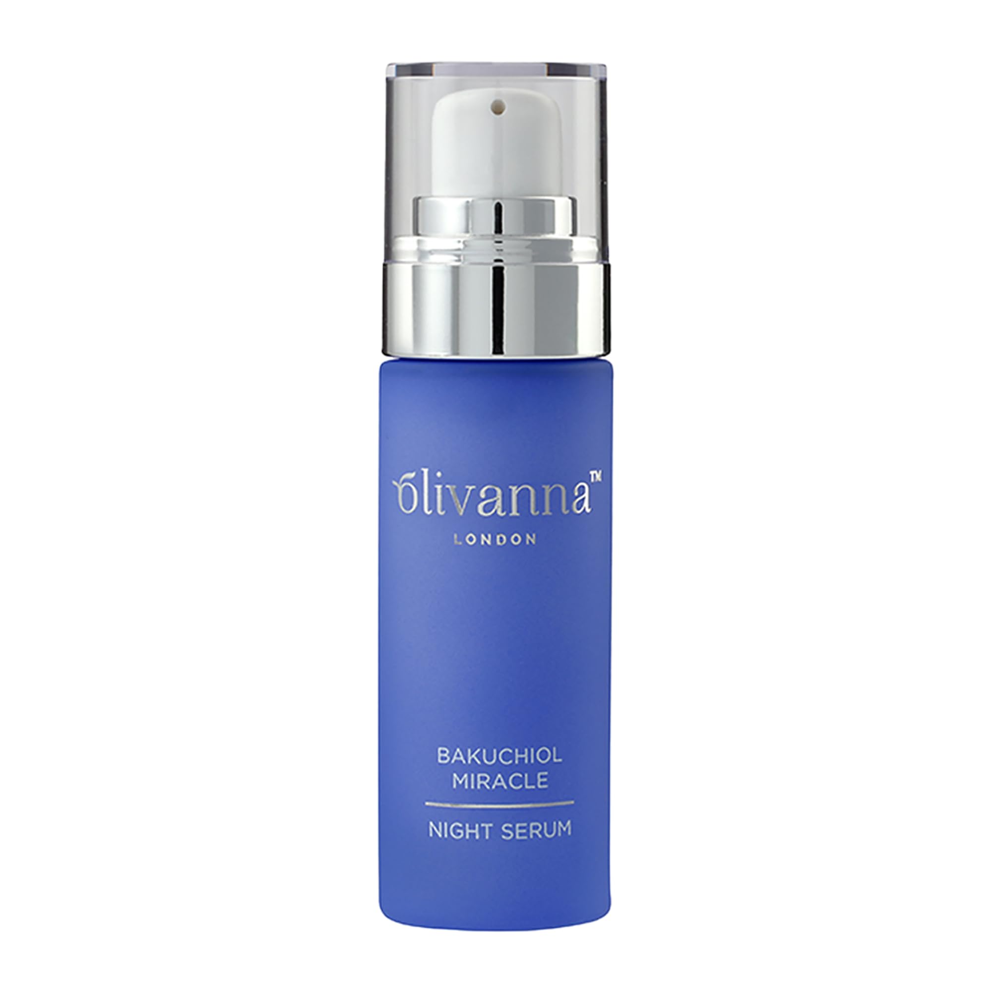 Olivanna Bakuchiol Miracle Night Serum | Rejuvenating Face Moisturizer For Women | Anti Aging & Anti Wrinkle Face Serum | Skin Care For Sensitive Skins | Vegan Brightening Serum Against Inflammation