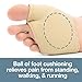 ZenToes Fabric Metatarsal Sleeve with Sole Cushion Gel Pads, Half Sock Supports Metatarsalgia, Mortons Neuroma, Ball of Foot Painthumb 3