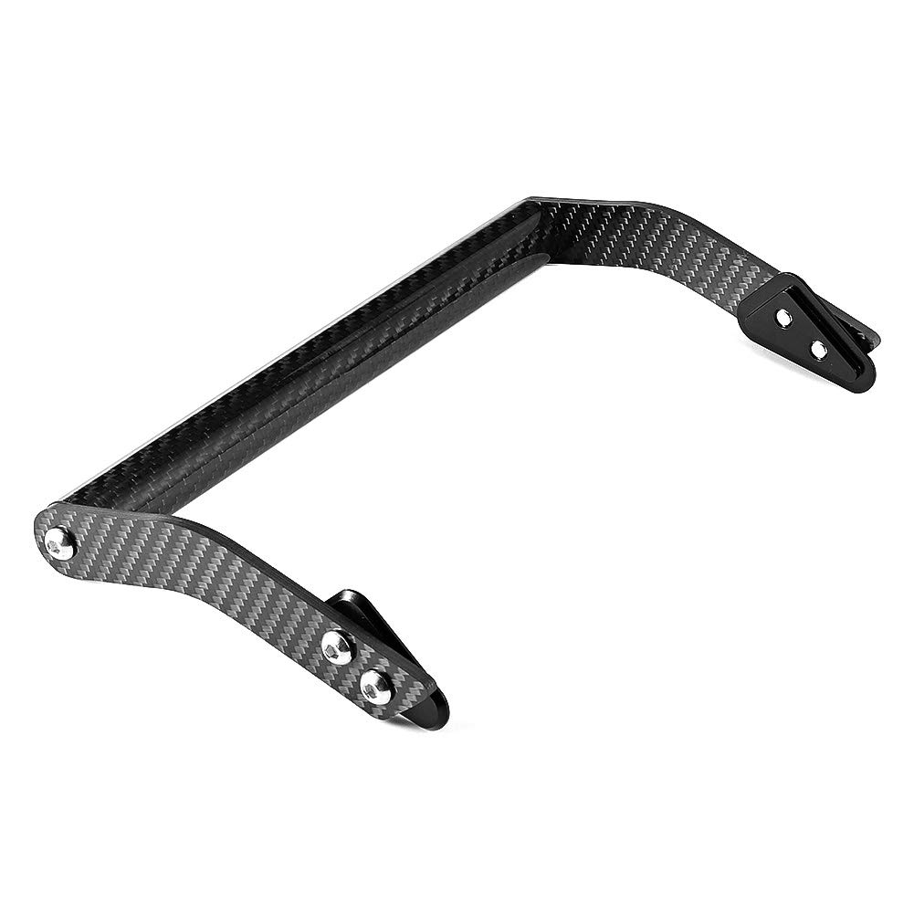 SANON Carbon Fiber Phone Navigator Holder Bracket Fits for Kaw-aki KLE 650 VERSYS 2015 2016 2019