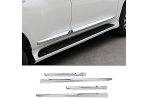 LaIIker for 2010-2022 Lexus GX 460 GX460 Car Door Collision Prevention Tuning Exterior Body Kit Modification Accessories 2019 2020 2018 2017 2016 (Silver)
