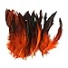 Wholesale 50 beautiful feathers 12-18cm / 4-7inch Orange