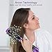Milantia 2 in 1 Hair Dryer Brush, Professional 1000W Interchangeable Ceramic Tourmaline Ionic Hot Air Brush, 3 Heat/2 Speed Settings Hair Volumizer and Dryer for Drying/Curling/Straighteningthumb 3