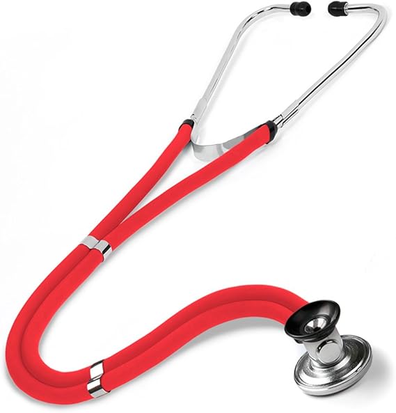 Prestige Medical Sprague Style Stethoscope (Red) Clothing