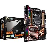 GIGABYTE X299 AORUS Gaming 7 (Intel LGA 2066 Core i9/ ATX/ 3 M.2/ Front USB 3.1 /ESS Sabre Audio /RGB Fusion/Dual LAN  / Killer WIFI /3 Way SLI Motherboard)