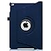 Fintie iPad Air 2 Case (2014 Release) - 360 Degree Rotating Stand Protective Case Smart Cover with Auto Sleep/Wake Feature for Apple iPad Air 2, Navy
