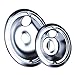 Range Kleen 119204XZ Style B Chrome 4 Pack Drip Bowls 3 Small and 1 Large
