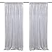 3 Pieces 2FTx8FT Glitter Sequin Curtain Wedding Party Backdrop Photography Background Sequin Panels