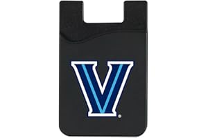 OTM Essentials Villanova University Faux Leather Phone Wallet Sleeves, Sleek Magnetic Phone Wallet Case, Lightweight Accessories for Phones, Classic