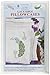 Jack Dempsey Stamped Pillowcases W/White Lace Edge 2/Pkg, Peacock