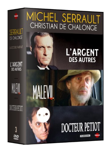 Coffret Serrault De Chalonge : Malevil + L'argent Des Autres + Docteur Petiot - Pack