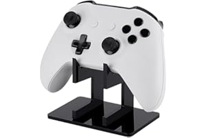 AHANDMAKER 1 Tier Controller Holder Headset Stand Acrylic Organizer for Pro Controllers Display and Organization Universal Ga