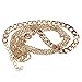 TONSEE Women Fashion Metal Head Chain Jewelry Headband Head Piece Hair Band