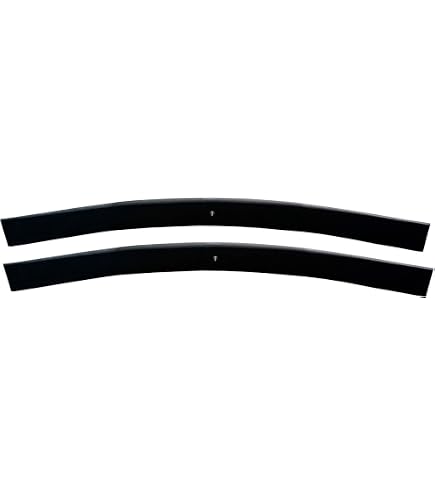 Freedom Offroad 4-Piece Square U-Bolts - Fits 2.5" Wide Leaf Springs, 10.5" Long