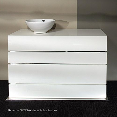 Stone countertop for vanity DE100. Cut-outs provided upon request, 45 1/4"W, 19"D, 3/4"H.