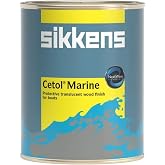 Interlux IVA300/1 Cetol Marine - Gallon | Satin finish, dark amber appearance, clear translucent protectant coating for interior and exterior woods
