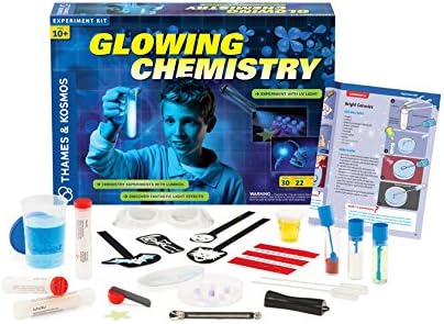 glowing chemistry set