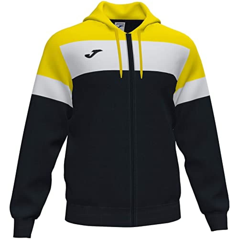 Joma Crew IV Cabal Jacket and Vest, Men, mens, 101537.109, Black-Yellow, M