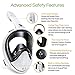 AugustTrek ONE80 GoPro Compatible Snorkel Mask - Full Face Design, Foldable Tube and Upgraded Wide 180° Lens, Largest in Market. Breathe Comfortably with Enhanced Easy Breathing Technology.