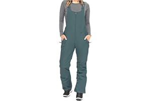 Hvyesh Snow Pants Womens Bib Overalls for Women Winter Ski Pants Trendy 2024 Snow Bib WaterproInsulated