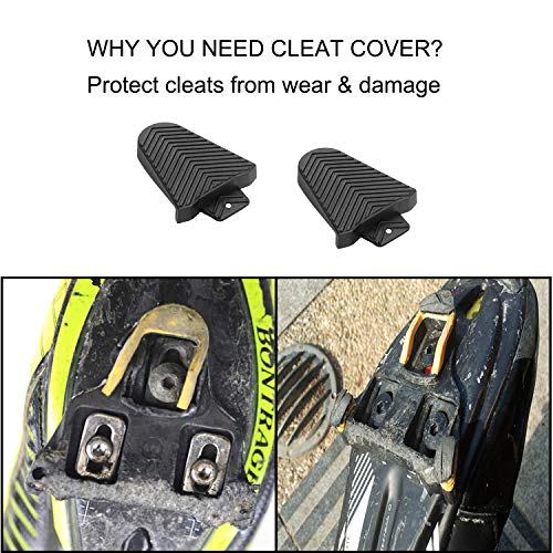 Inkesky Bike Cleat Covers Compatible with Shimano SPD-SL SM-SH45 - Thumbnail 5