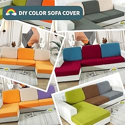 YEMYHOM Stretch Individual Cushion Covers Sofa