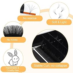 Easy Fan Lashes C-0.05-17mm B&Q LASH Easy Fan Lash