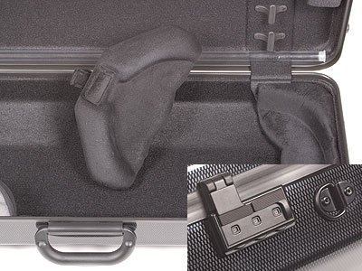 image for Bam France Hightech Series 2211XL Adjustable Viola Case with Black Car