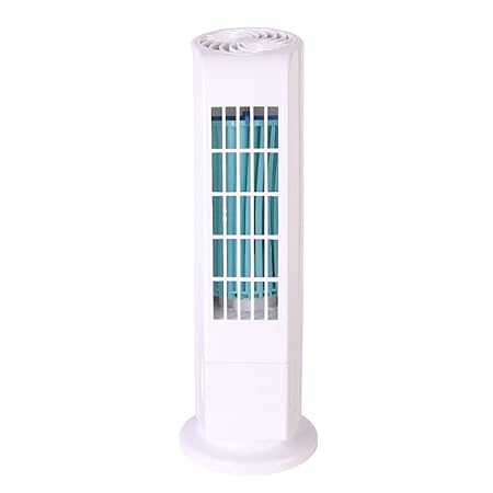 Portable Cooling Fan Tower Quiet Air Conditioner Purifier For Bedroom Usb Powered Adjustable Bladeless Air Cooling Desk Fan For Home Office Summer Use