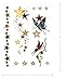 Terra Tattoos Butterfly Temporary Tattoos - 75 Metallic Tattoos Mermaid Flowers