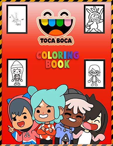 Buy Toca Boca Coloring Book: Meaningful Gift For Kids Toca Boca and