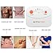 Wireless TENS Unit Machine Pain Relief Device Mini Muscle Stimulator Electronic Pulse Massager for Muscle Stiffness Soreness Relief Treating Tennis Elbow Arthritis Bursitis Pack of 2