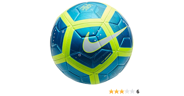 Amazon.com: Nike Strike Neymar Balón de fútbol (Orbit/Volt) (4), color azul  : Deportes y Actividades al Aire Libre