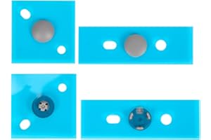 KBRPARTS 4PC Replacement Rubber Feet for Microsoft Surface Laptop 3 4 5, Replacement Anti Slip Surface Laptop 5 4 3 Rubber Feet Pads, Sliver