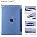 Ztotop iPad 2017 Case for 9.7 inch iPad, Lightweight Trifold Stand Smart Case with Auto Sleep/Wake Function Hard Back Cover for New iPad 9.7 2017, Dark blue
