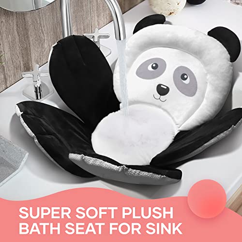 Baby Bath Seat, Newborn Sink Bath Tub Cushion, Infant Bathing, Baby Bathtub Seat, Panda Bear